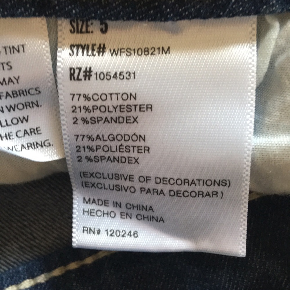 Denim Skirt Size 5 - Picture 5 of 6